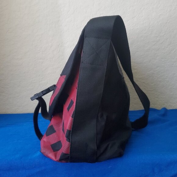 Old Navy Fall 2008 Red Plaid messenger bag - Picture 2 of 8